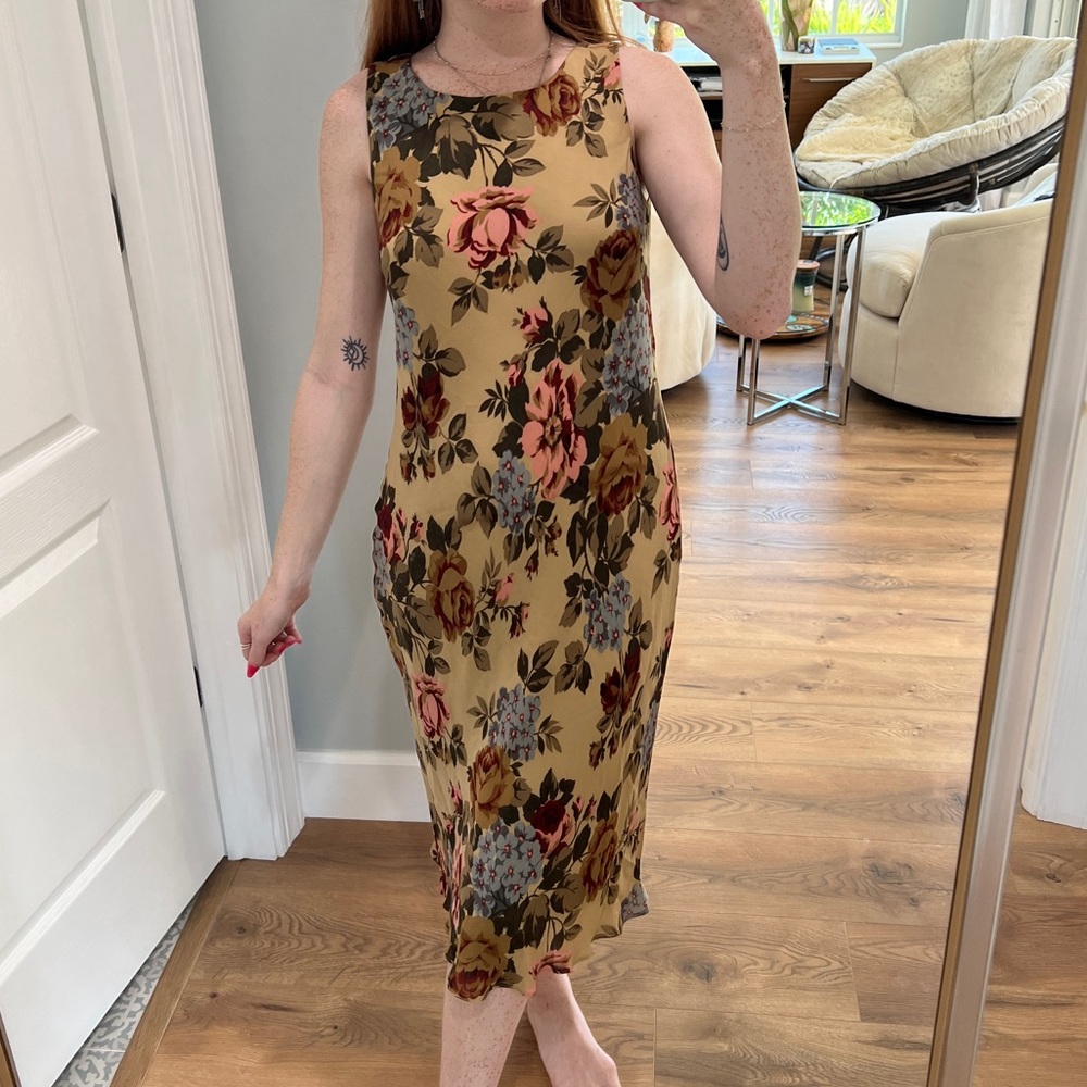 Vintage Floral Dress